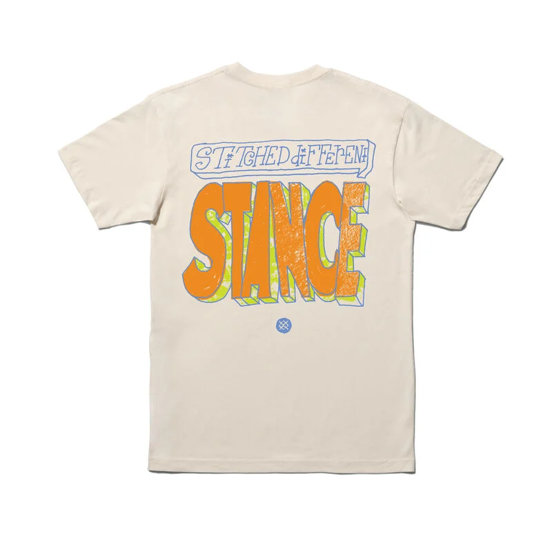 Stance Streetz T-Shirt Vintage Weiss
