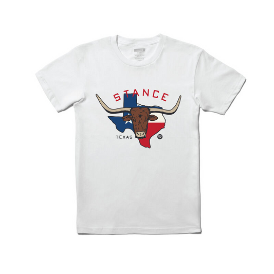 Stance Texas T-Shirt Weiss
