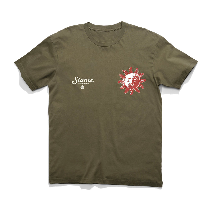 Stance Sun Gods T-Shirt Armee
