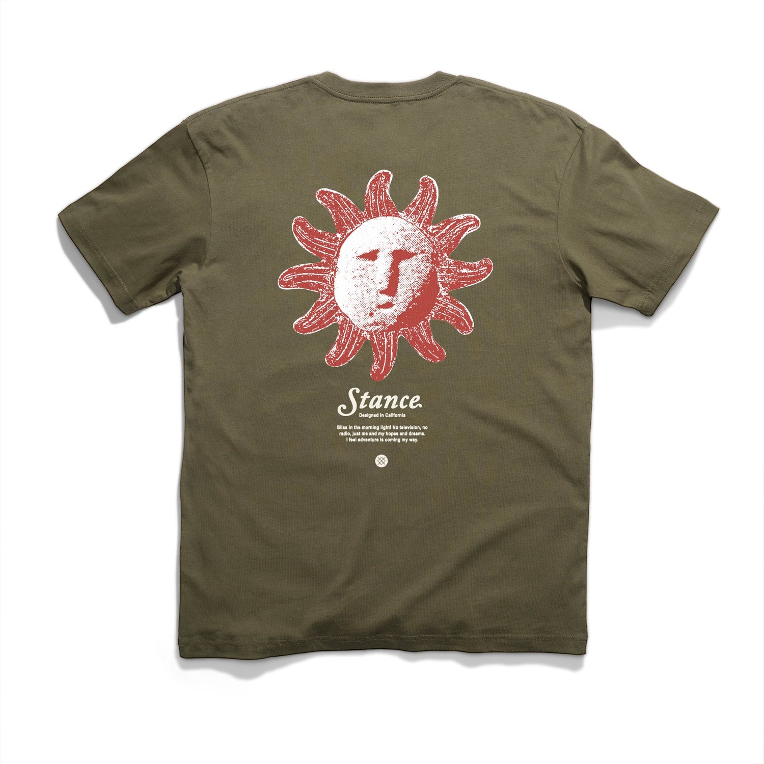 Stance Sun Gods T-Shirt Armee