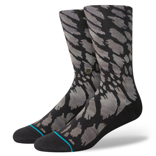 Stance Reptilious Crew Socken Camouflage