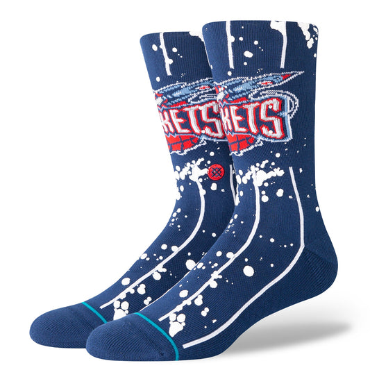 Stance Overspray Houston Rockets Crew Socken Marineblau