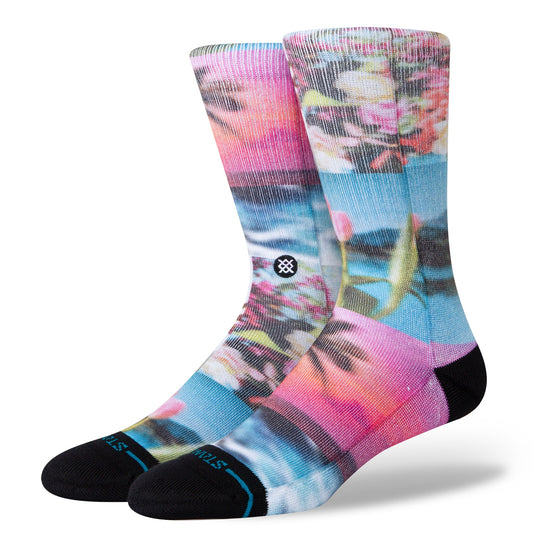 Stance Take A Picture Crew Socken Floral
