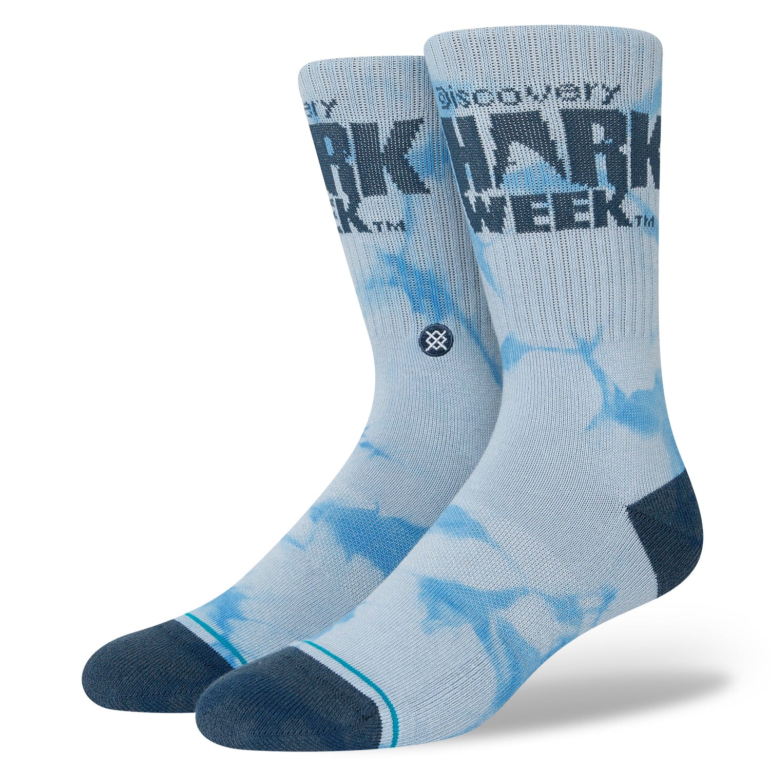 Stance Shark Week Crew Socken Blau
