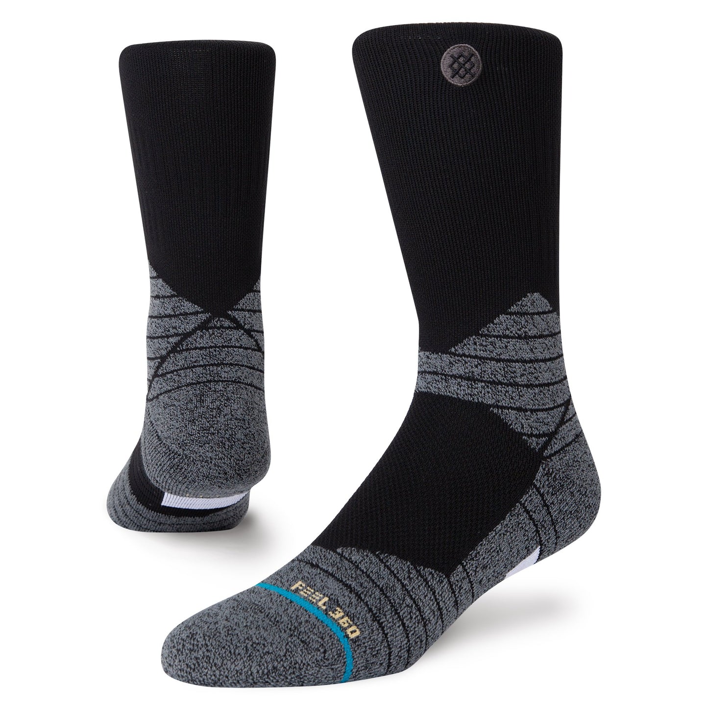 Stance ICON SPORT CREW Schwarz