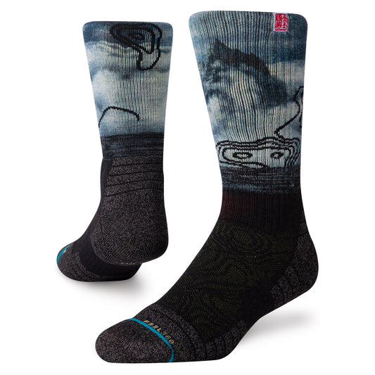 Stance Socks ALTITUDE CREW Schwarz