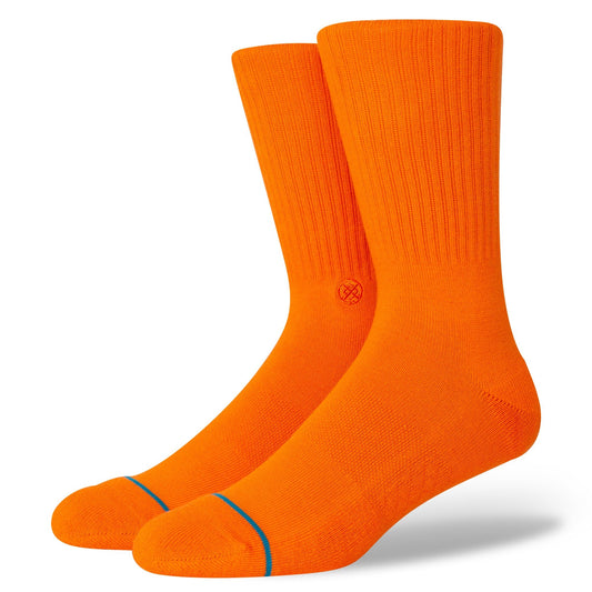 Stance Icon Crew Socken Orange