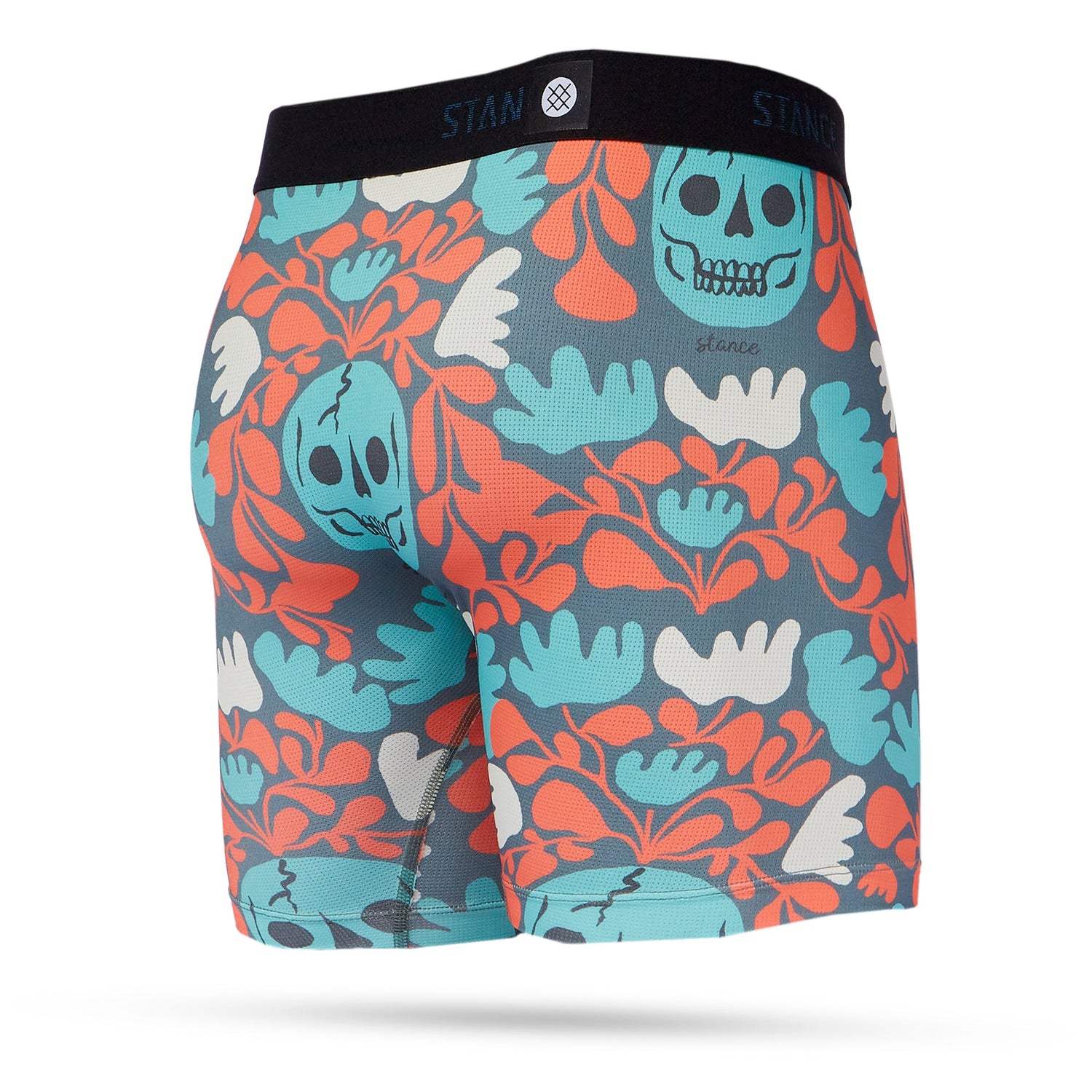 Stance Skelly Nelly Boxer Brief Wholester Blaugrün