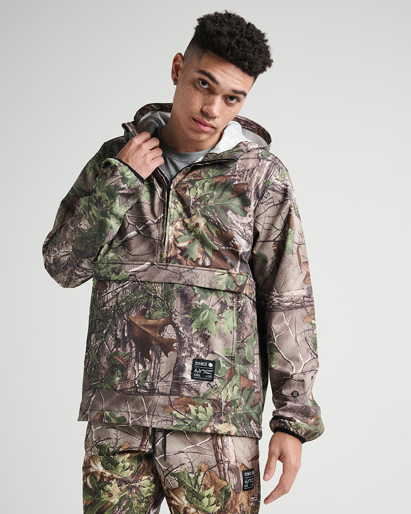 Stance Complex Anorak Realtree Camouflage