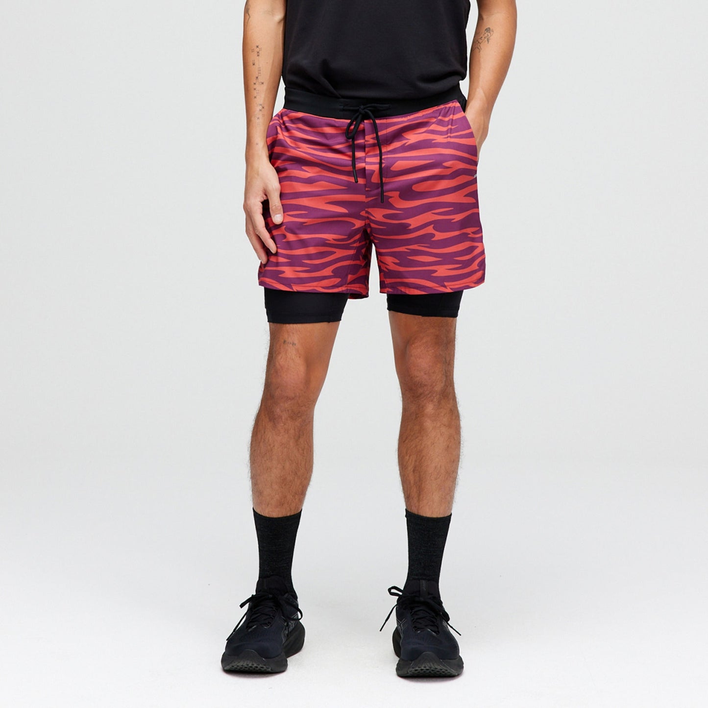 Stance Flux Performance Shorts Mit Fitterung Violett |model