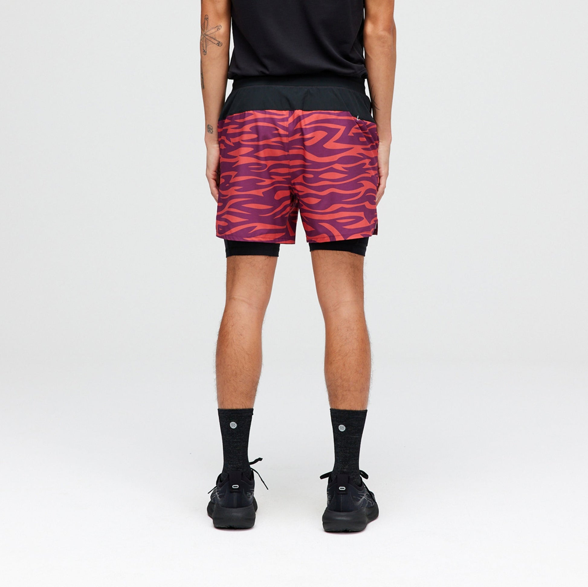 Stance Flux Performance Shorts Mit Fitterung Violett |model