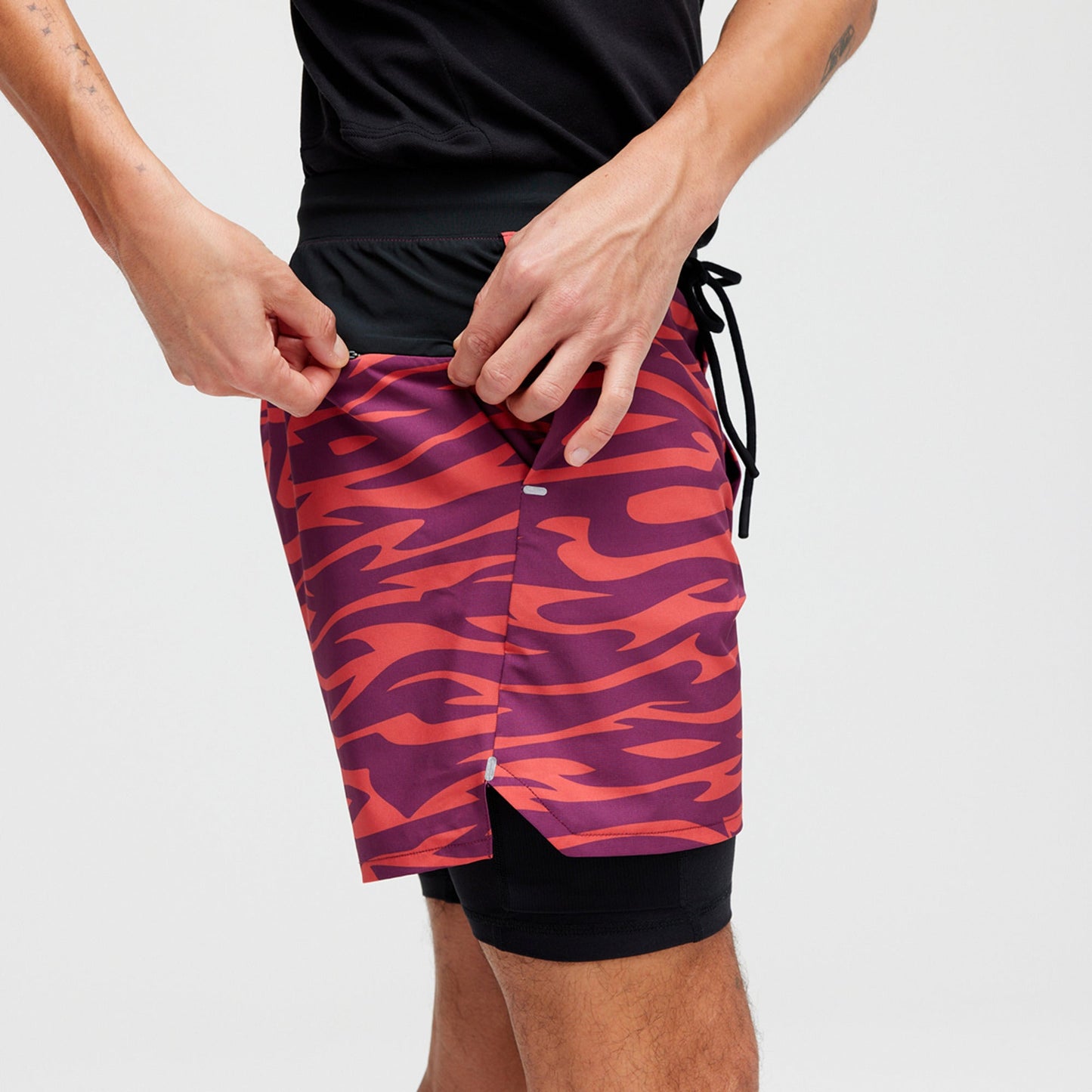 Stance Flux Performance Shorts Mit Fitterung Violett |model