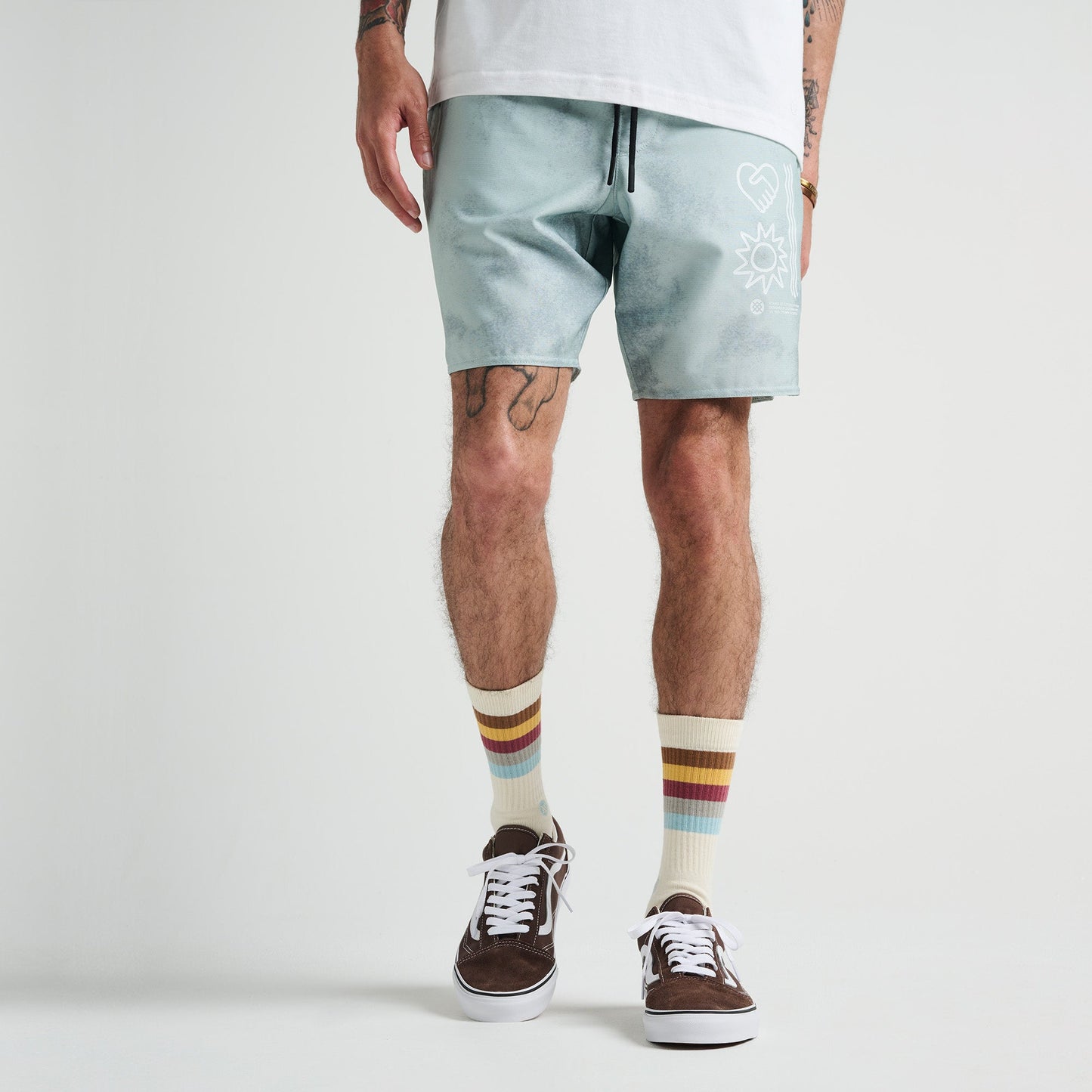 Stance Complex Shorts Blue Fade |model