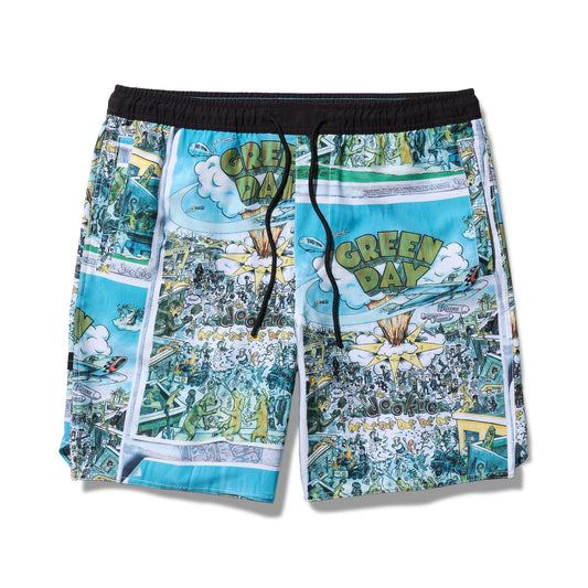 Stance Green Day Complex Shorts Bunt