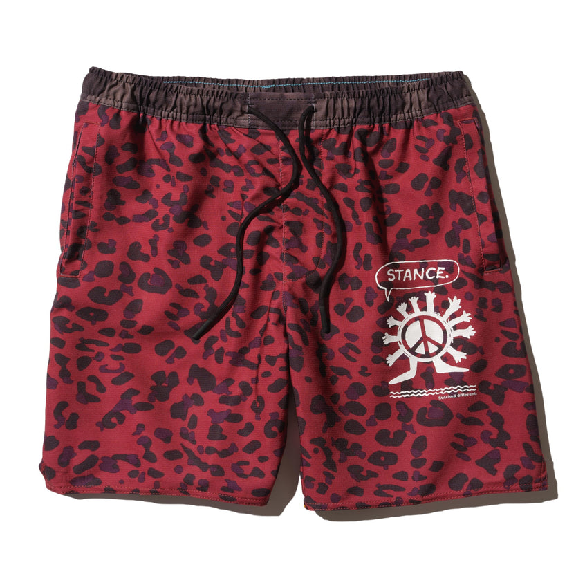 Stance Complex Athletic Shorts Rot