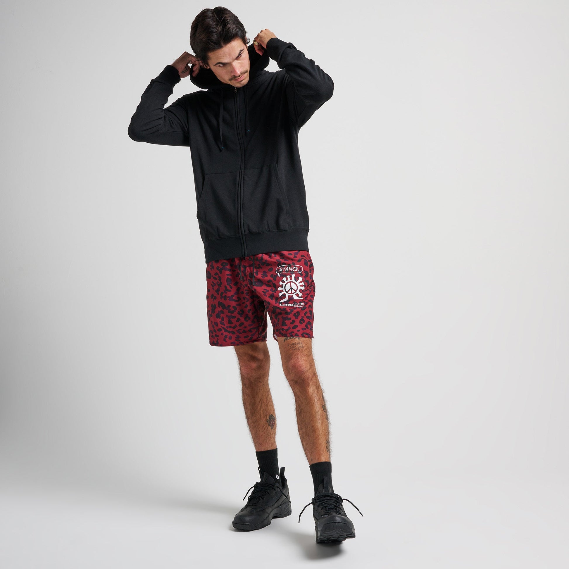 Stance Complex Athletic Shorts Rot