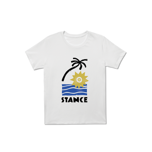 Stance By The Sea T-Shirt Weiß
