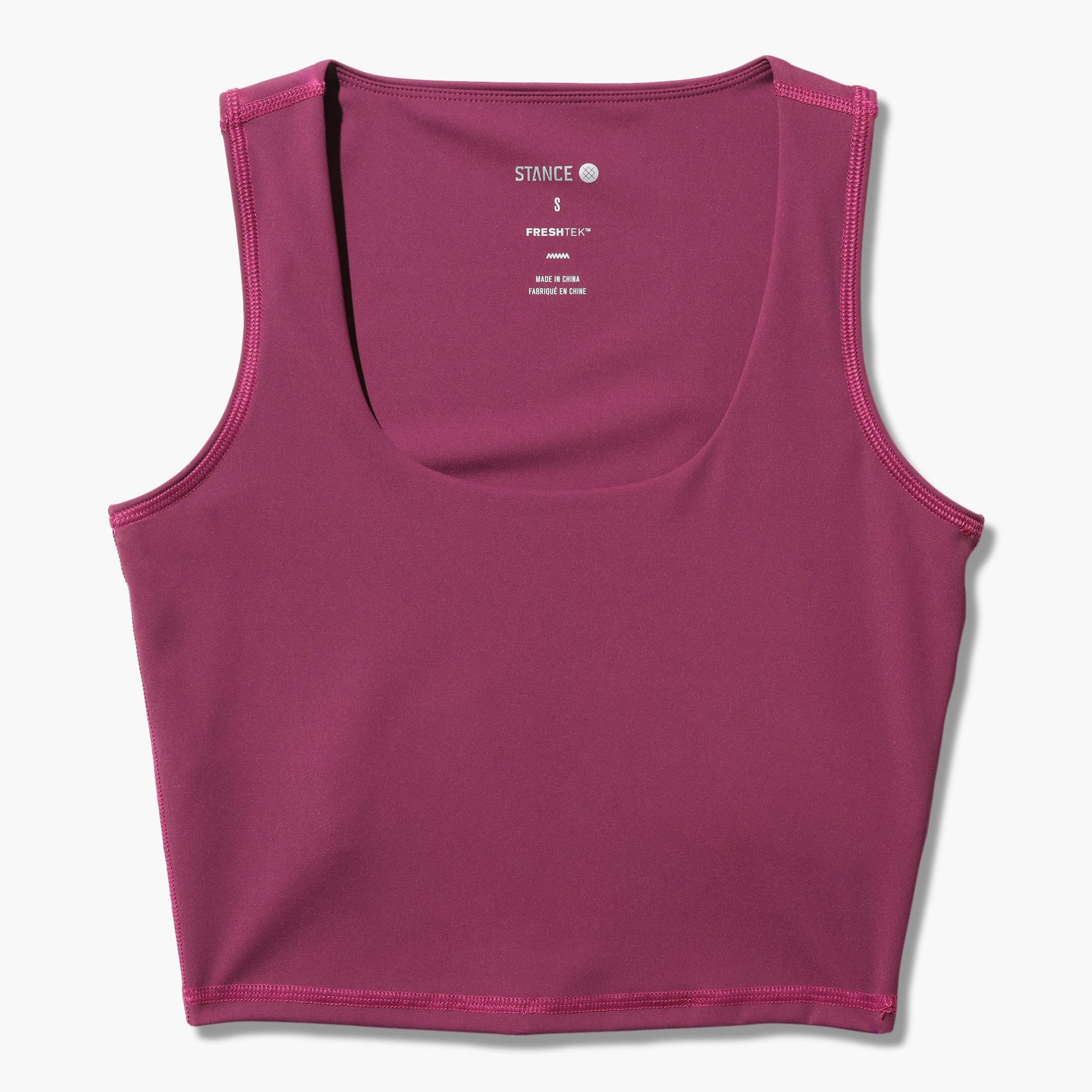 Stance Happenings Crop Top Für Damen Beere